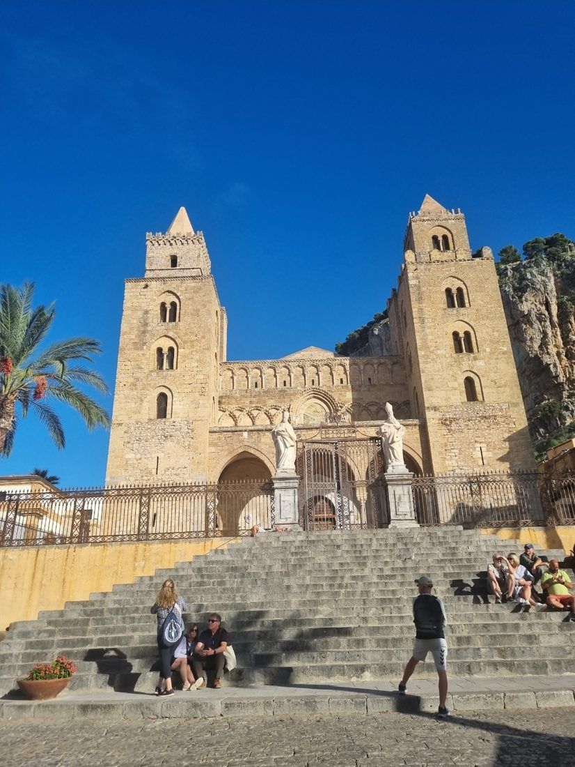 The Norman cathedral of Cefalù in Sicily