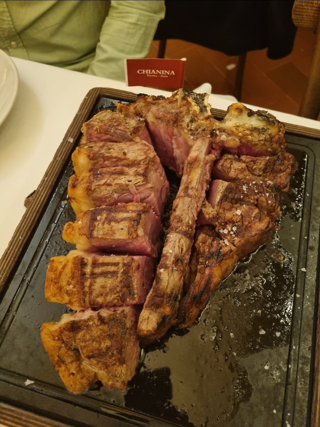 Bistecca alla fiorentina from Chianina beef