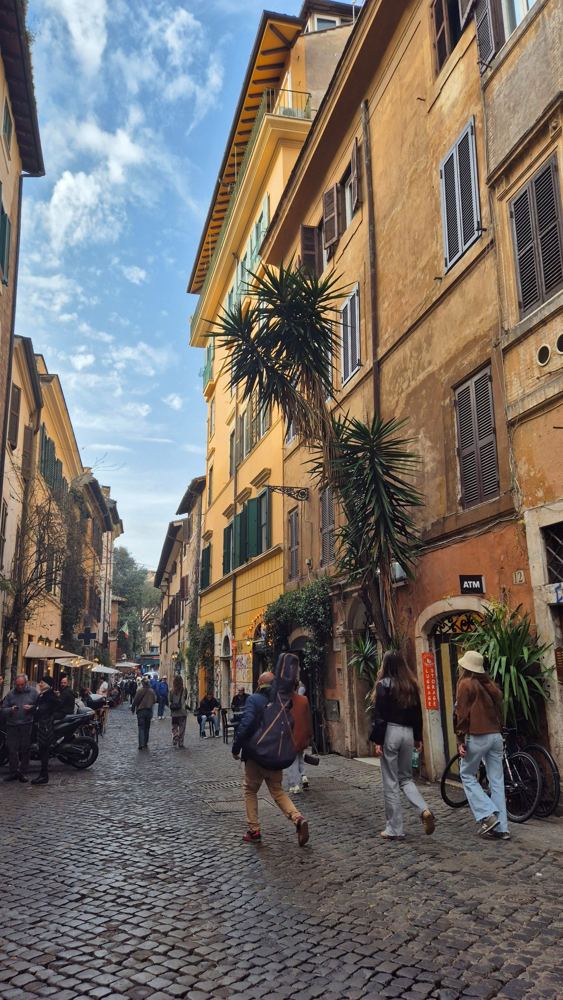 A street in Trastevere
